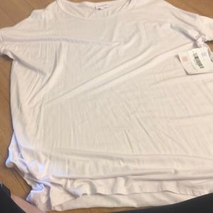 Brand new with tags Lularoe white Irma xxs